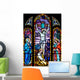 Stained Glass Crucifixtion Christ
