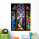 Stained Glass Crucifixtion Christ