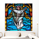 Stained glass Angel Wall Mural