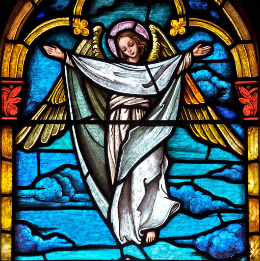 Stained glass Angel Wall Mural