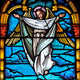 Stained glass Angel Wall Mural