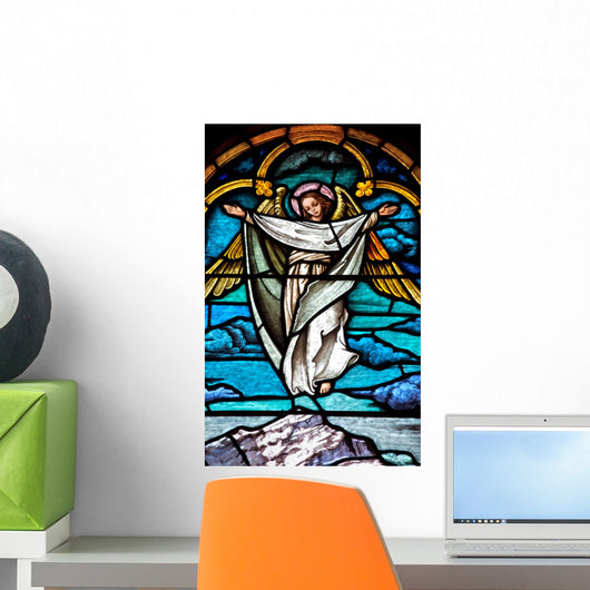 Stained glass Angel Wall Mural