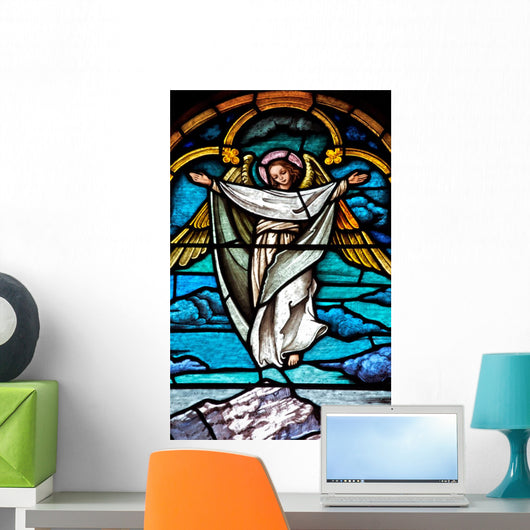 Stained glass Angel Wall Mural