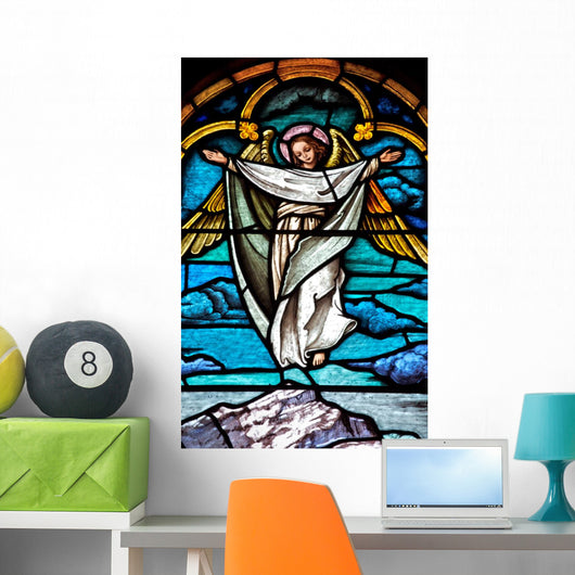 Stained glass Angel Wall Mural