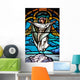 Stained glass Angel Wall Mural
