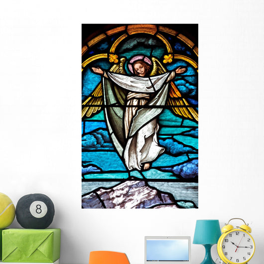 Stained glass Angel Wall Mural