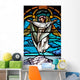 Stained glass Angel Wall Mural