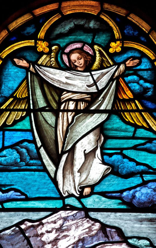 Stained glass Angel Wall Mural