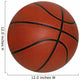 Basketball Ball Wall Decal