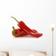 Red Peppers Wall Decal