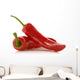 Red Peppers Wall Decal