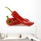 Red Peppers Wall Decal