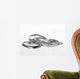 Silvery Jewelry Wall Decal
