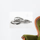 Silvery Jewelry Wall Decal