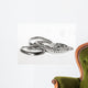 Silvery Jewelry Wall Decal