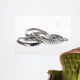 Silvery Jewelry Wall Decal
