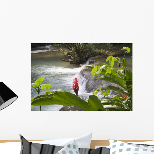 Ys River Waterfall Wall Decal Design 1