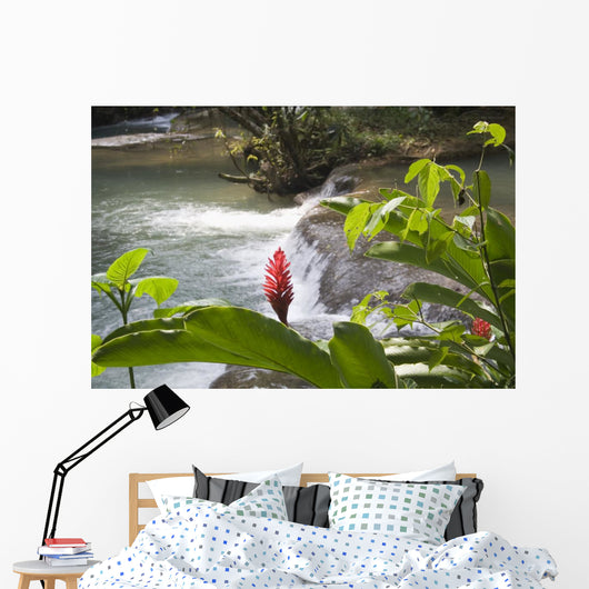 Ys River Waterfall Wall Decal Design 1