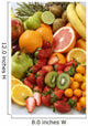 Grupo De Frutas Wall Mural