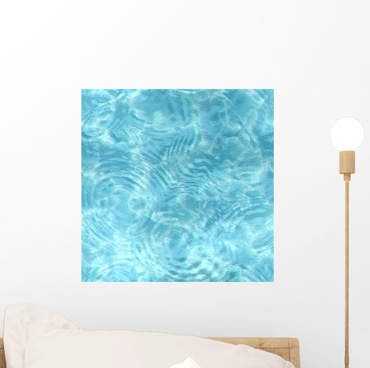 Swimming Pool Water Seamless Wall Decal