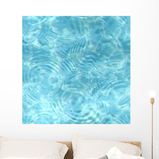 Swimming Pool Water Seamless Wall Decal