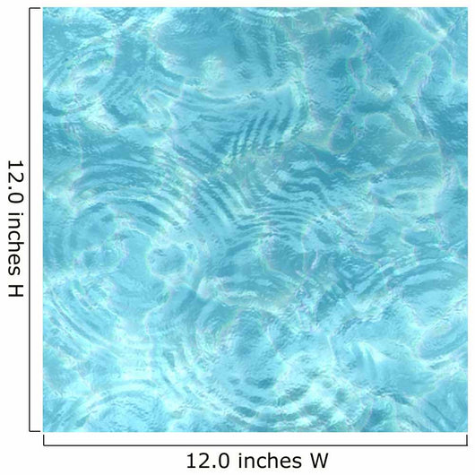Swimming Pool Water Seamless Wall Decal