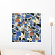 Broken Tile Mosaic Seamless Wall Decal