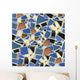 Broken Tile Mosaic Seamless Wall Decal