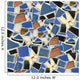 Broken Tile Mosaic Seamless Wall Decal