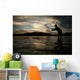 Fly fishing Wall Mural