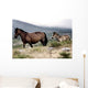 Two Horses Wall Mural