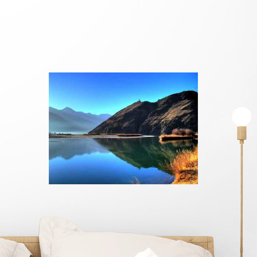 Tibetan Lake Wall Decal