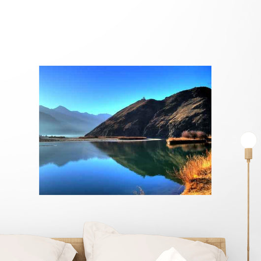 Tibetan Lake Wall Decal