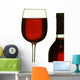 Glass of Red Wine Wall Decal