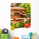 deli sandwich 009 Wall Mural