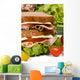 deli sandwich 009 Wall Mural