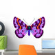 Purple Butterfly Wall Decal