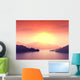 Fantastic Red Sunset Wall Decal