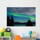 Aurora borealis (Northern lights) display Wall Mural