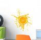 Orange Juice Wall Decal