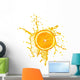Orange Juice Wall Decal