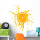 Orange Juice Wall Decal