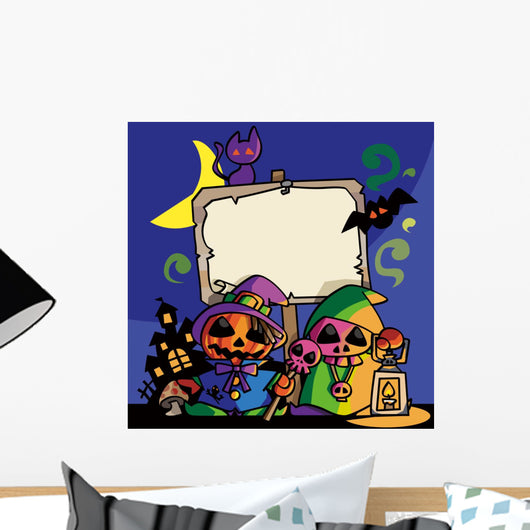 Pumpkinboy04 Wall Mural