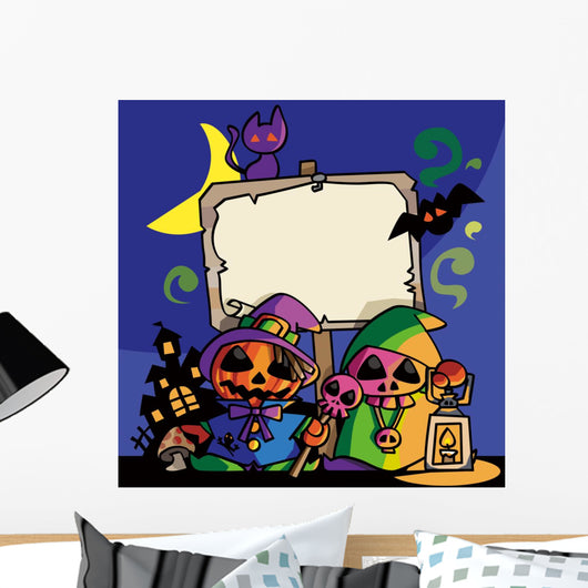 Pumpkinboy04 Wall Mural