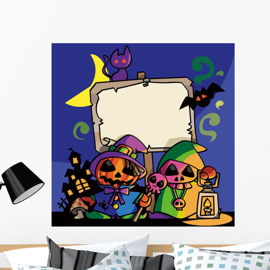 Pumpkinboy04 Wall Mural