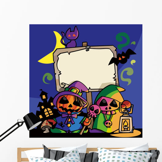 Pumpkinboy04 Wall Mural