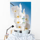 Weisse Orchidee Wall Mural