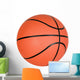 Orange basketball ball Wall Decal