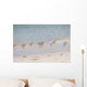 Flock Sandpipers Wall Mural