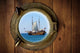 Brass Porthole Wall Mural